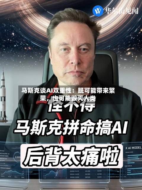 马斯克谈AI双重性：既可能带来繁荣，也可能毁灭人类-第1张图片