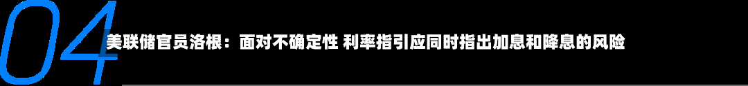 美联储官员洛根：面对不确定性 利率指引应同时指出加息和降息的风险-第2张图片