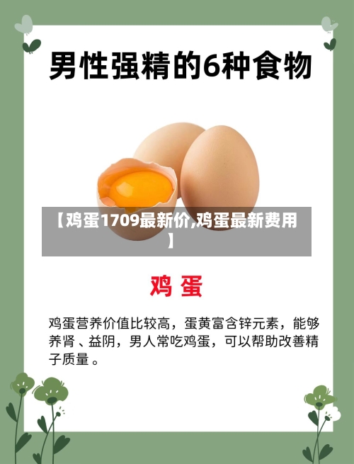 【鸡蛋1709最新价,鸡蛋最新费用】-第1张图片