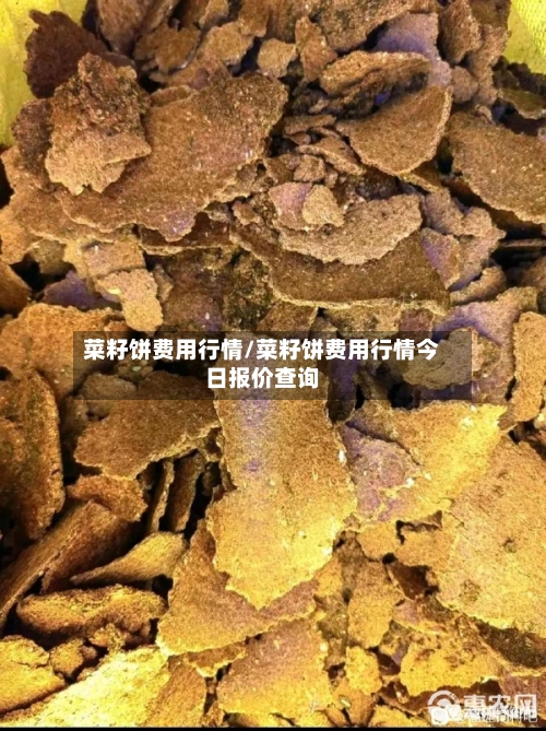 菜籽饼费用行情/菜籽饼费用行情今日报价查询-第2张图片